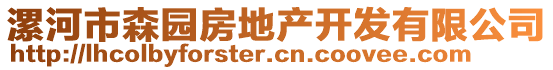 漯河市森園房地產(chǎn)開發(fā)有限公司