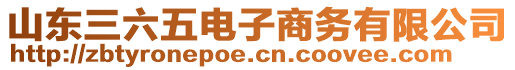 山東三六五電子商務(wù)有限公司