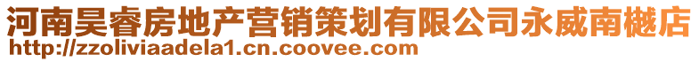 河南昊睿房地產營銷策劃有限公司永威南樾店
