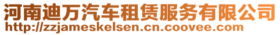 河南迪萬汽車租賃服務有限公司