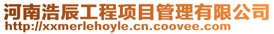 河南浩辰工程項目管理有限公司