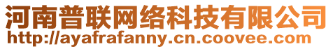 河南普聯網絡科技有限公司