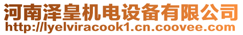 河南澤皇機(jī)電設(shè)備有限公司