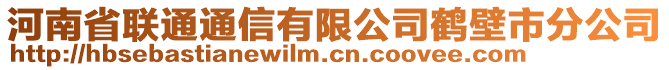 河南省聯(lián)通通信有限公司鶴壁市分公司