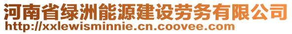 河南省綠洲能源建設(shè)勞務(wù)有限公司