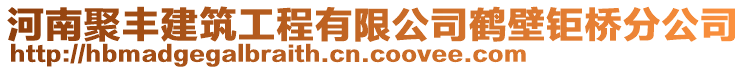 河南聚豐建筑工程有限公司鶴壁鉅橋分公司