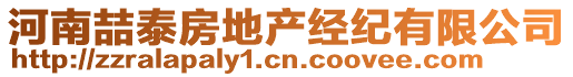 河南喆泰房地產(chǎn)經(jīng)紀(jì)有限公司