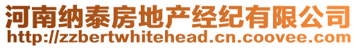 河南納泰房地產(chǎn)經(jīng)紀(jì)有限公司