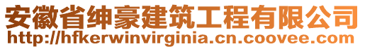 安徽省紳豪建筑工程有限公司