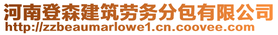 河南登森建筑勞務(wù)分包有限公司