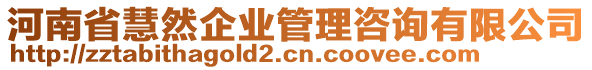 河南省慧然企業(yè)管理咨詢有限公司