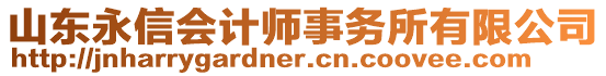 山東永信會(huì)計(jì)師事務(wù)所有限公司