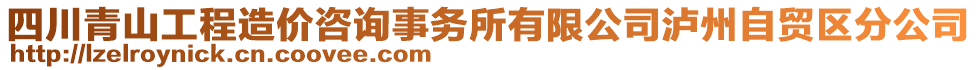 四川青山工程造價咨詢事務(wù)所有限公司瀘州自貿(mào)區(qū)分公司