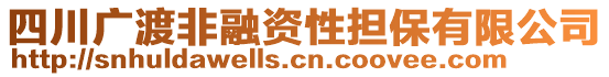 四川廣渡非融資性擔(dān)保有限公司