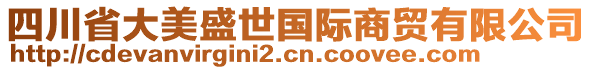 四川省大美盛世国际商贸有限公司