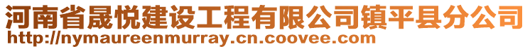 河南省晟悅建設(shè)工程有限公司鎮(zhèn)平縣分公司