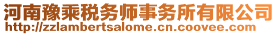 河南豫乘稅務(wù)師事務(wù)所有限公司