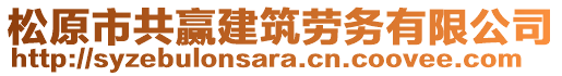 松原市共贏建筑勞務(wù)有限公司