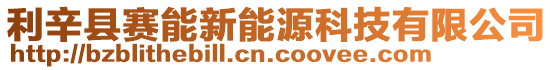 利辛縣賽能新能源科技有限公司