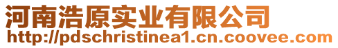 河南浩原實業(yè)有限公司