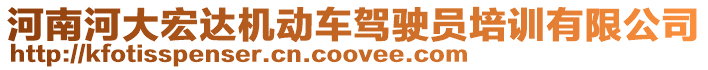 河南河大宏達(dá)機(jī)動(dòng)車駕駛員培訓(xùn)有限公司