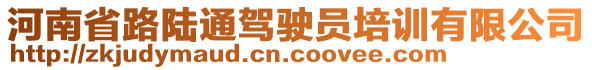 河南省路陸通駕駛員培訓(xùn)有限公司