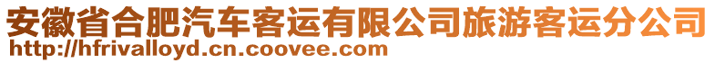 安徽省合肥汽車客運有限公司旅游客運分公司