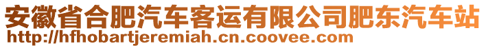 安徽省合肥汽車客運有限公司肥東汽車站