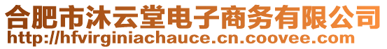 合肥市沐云堂電子商務有限公司