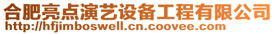 合肥亮點演藝設備工程有限公司