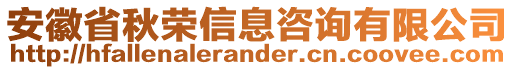 安徽省秋榮信息咨詢有限公司