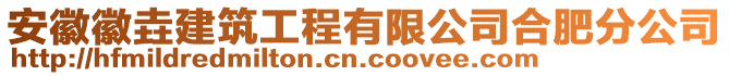 安徽徽垚建筑工程有限公司合肥分公司