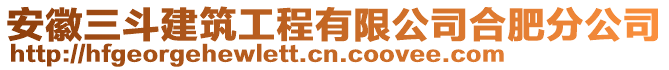 安徽三斗建筑工程有限公司合肥分公司