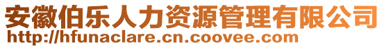 安徽伯樂人力資源管理有限公司