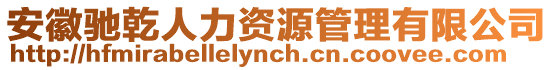 安徽馳乾人力資源管理有限公司