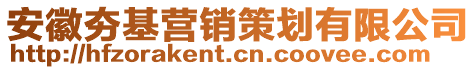 安徽夯基營(yíng)銷策劃有限公司