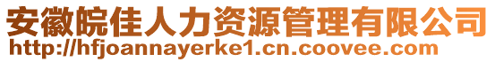 安徽皖佳人力資源管理有限公司