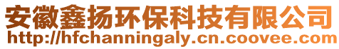 安徽鑫揚環(huán)保科技有限公司