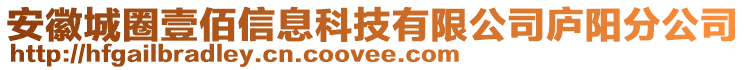 安徽城圈壹佰信息科技有限公司廬陽分公司