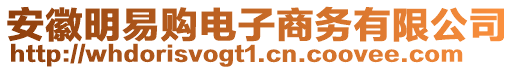 安徽明易購(gòu)電子商務(wù)有限公司