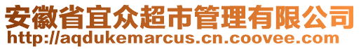 安徽省宜眾超市管理有限公司