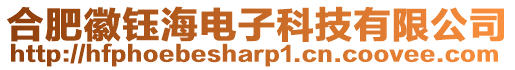 合肥徽鈺海電子科技有限公司