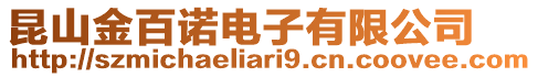 昆山金百諾電子有限公司