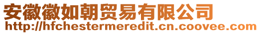 安徽徽如朝貿(mào)易有限公司