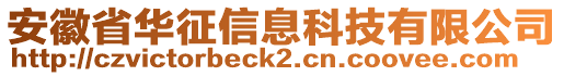 安徽省華征信息科技有限公司