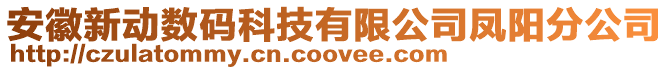 安徽新動數碼科技有限公司鳳陽分公司