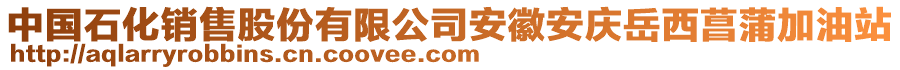 中國石化銷售股份有限公司安徽安慶岳西菖蒲加油站