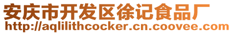 安慶市開發(fā)區(qū)徐記食品廠