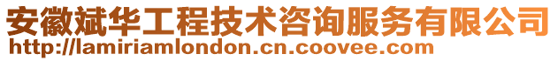 安徽斌華工程技術咨詢服務有限公司