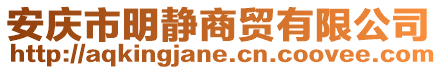 安慶市明靜商貿有限公司